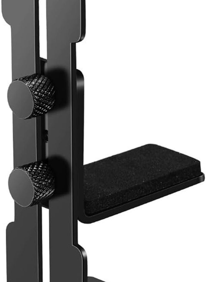 Black Adjustable Aluminum GPU Support Bracket Anti Sag Graphics Card Holder - Image 1